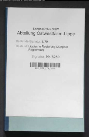 Aushebung der Militärpflichtigen, Band 3, Teil 2