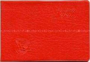 Taschenkalender der DSF für das Jahr 1990 in russischer Sprache