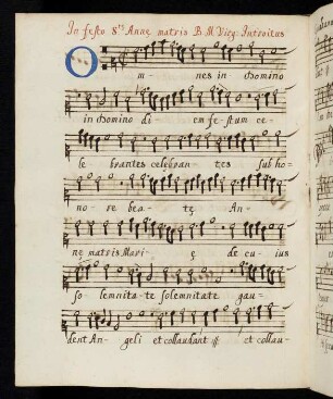 86v - 87r Gaudeamus omnes in Domino
