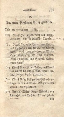 IV. Dragoner-Regiment Prinz Friedrich.