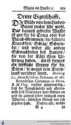 Dritte Eigenschafft.