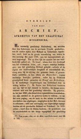 Bijdragen voor vaderlandsche geschiedenis en oudheidkunde. 1. 1837