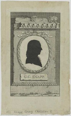 Bildnis des G. C. Knapp