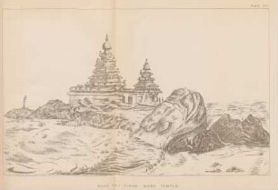Maha Vali Puram Shore Temple. Plate XXII.