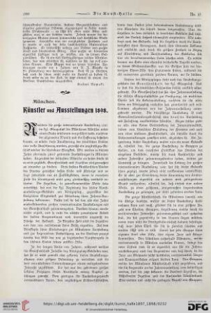 3: Künstler und Ausstellungen 1898
