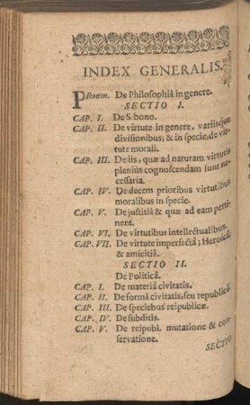 Index generalis