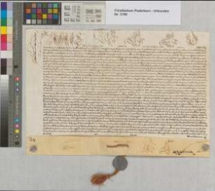 Papst Clemens XI. providiert Bernhard Wilhelm Freiherrn von Plettenberg nach der Resignation Ferdinand Freiherrn von Plettenbergs auf dessen Kanonikat in Paderborn. USS