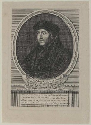 Bildnis des Didier Erasme