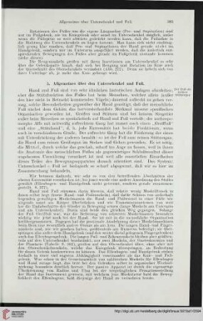 5: Allgemeines über den Unterschenkel und Fuß