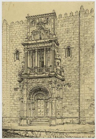 Sé velha zu Coimbra, Portal der Vorhalle
