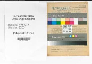 Entnazifizierung Roman Paluschek , geb. 27.02.1915 (Polizist)