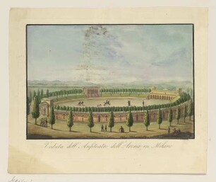 Amphitheater in der Arena von Mailand