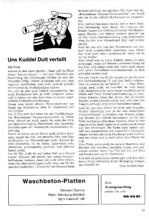 Un Kuddel Dutt vertellt