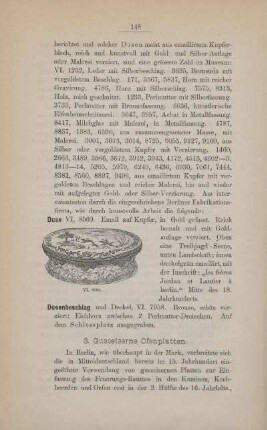 3. Gusseiserne Ofenplatten