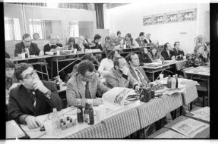 Kleinbildnegativ: CIMEA-Pressekonferenz, 1978