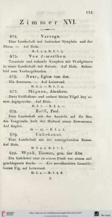 Zimmer XVI