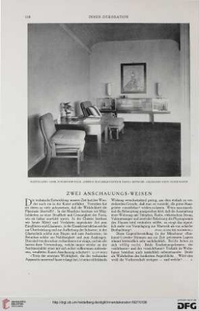 38: Zwei Anschauungs-Weisen
