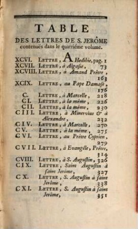 Lettres de S. Jerome. T. 4 (1743)