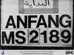 MF Mau 2189