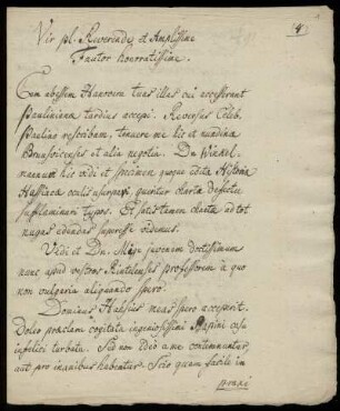 Brief von Gottfried Wilhelm Leibniz an Friedrich Lucae