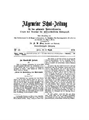 Zur Charakteristik Herbart's. Ueber die Fortbildung der Philosophie durch Herbart