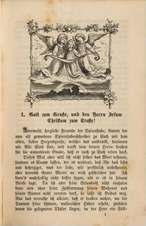 Die Spinnstube : ein Volksbuch für das Jahr .... 1865 = Jg. 20