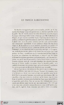 12: Le procès barbedienne