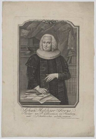 Bildnis des Johan Melchior Goeze