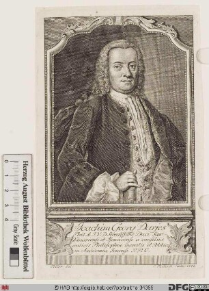Bildnis Joachim Georg Darjes