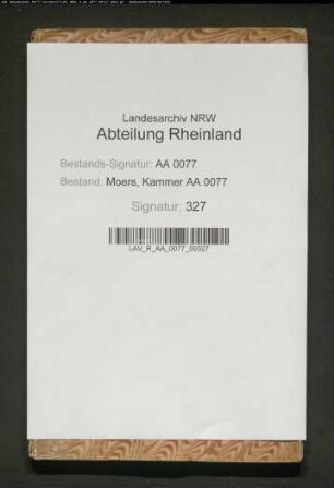 Hebebuch von Jahrschatz, Dienstgeld und Getreide für das Kirchspiel Budberg und Eversael