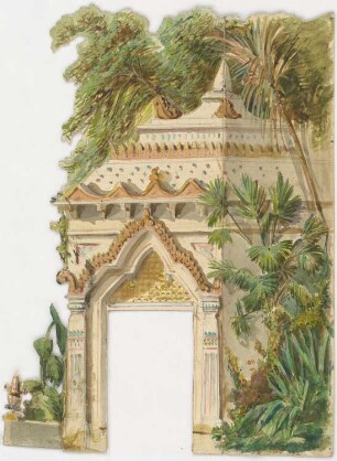 Portalhänger: Architektur in Landschaft