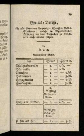 29-56, Special-Tariffe