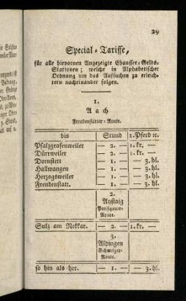 29-56, Special-Tariffe
