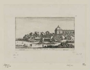 Veue de Sainct Germain en Laye, aus: „Diverses veues faicts par Israel Silvestre“