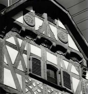 Detail des Rathauses in Bad Friedrichshall