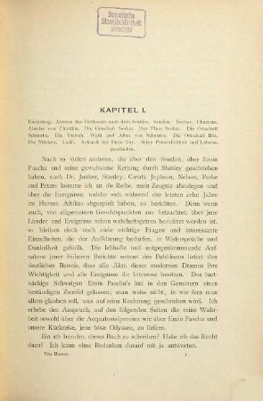Die Wahrheit über Emin Pascha, die ägyptische Aequatorialprovinz und den Ssudān, 1