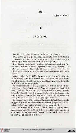 I: Tanis