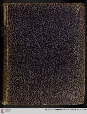 Nachlass Carl Joseph Anton Mittermaier: Vorlesungsmitschrift : Georg Arnold Heise: Pandekten (3. Heft)