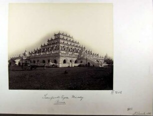 Incomparable Pagoda, Mandalay. Birma. A. Baessler 1888