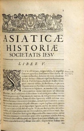 Asiaticae Historiae Societati Iesv Pars ..., 2