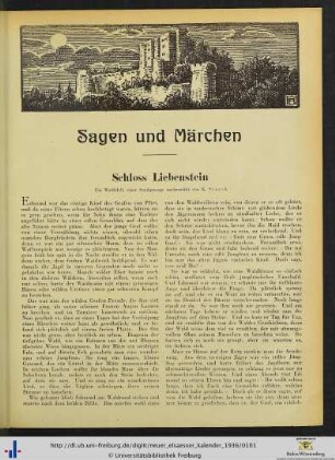 Schloss Liebenstein.
