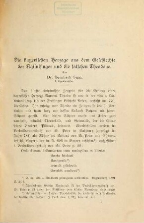 Oberbayerisches Archiv für vaterländische Geschichte. 50. 1897