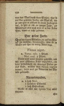 Eine grüne Farbe