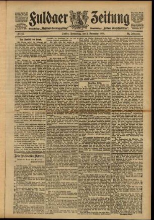 Ausgabe vom Donnerstag, den 02. November 1905.