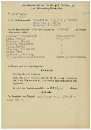 Buck, Friedrich