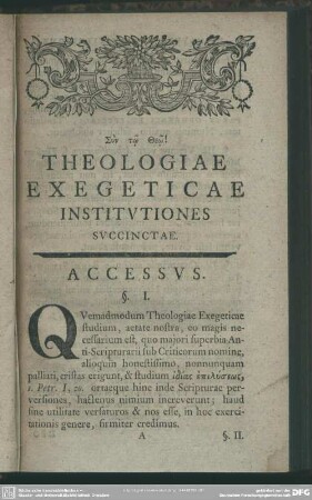 Accessus