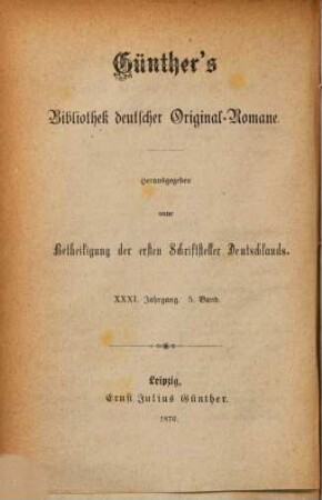 Neue Horizonte : historischer Roman aus der Gegenwart, 1,5