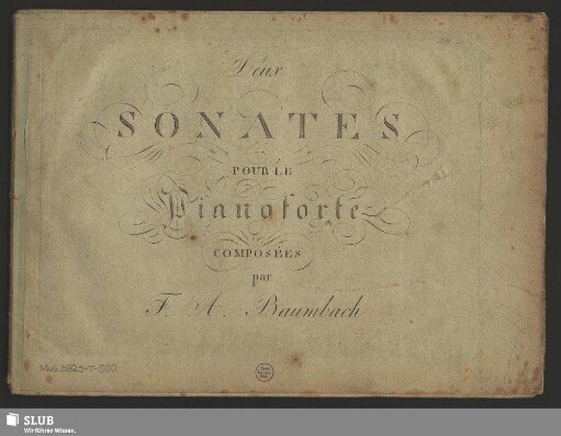 Deux Sonates pour le Pianoforte