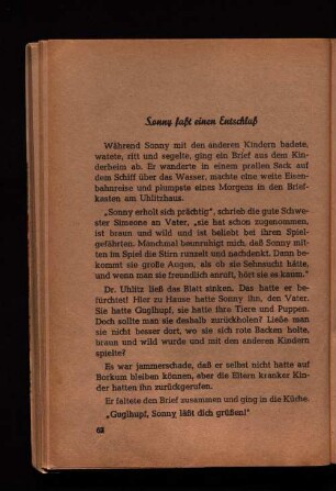 Sonny faßt einen Entschluß