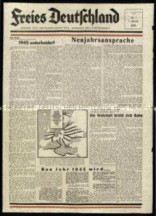 Zeitung, Freies Deutschland. 3. Jahrgang 1945